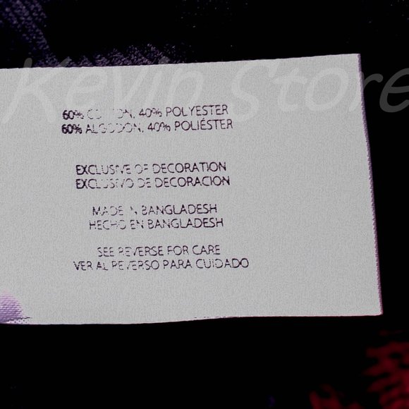 Red/gray  NWT Orvis‎ men heavy weight flannel - Picture 8 of 8